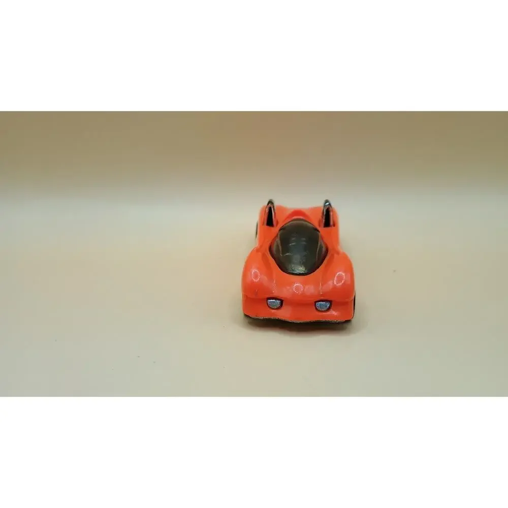 1995 HOT WHEELS POWER PIPES ORANGE W/ CHROME FINS